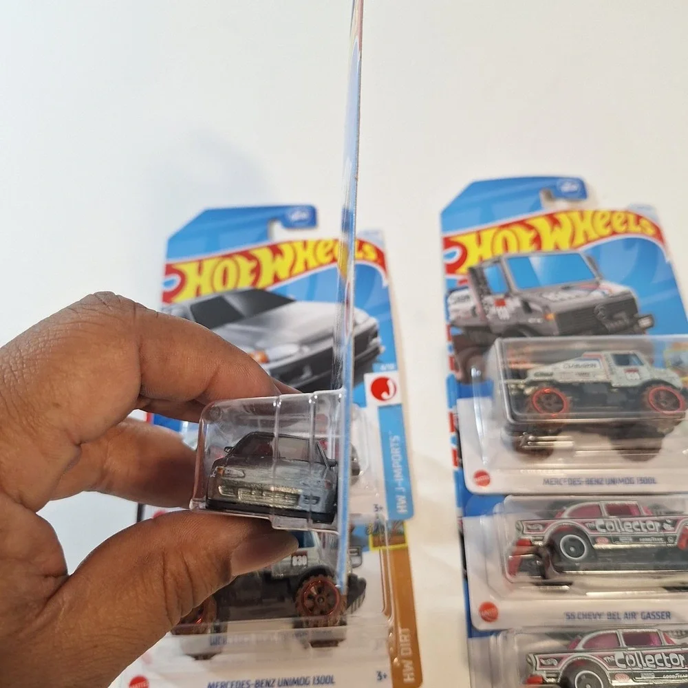 Hot Wheels Zamac Honda Civic/ Bel Air Gasser/ Mercedes Benz/ 6 Cars